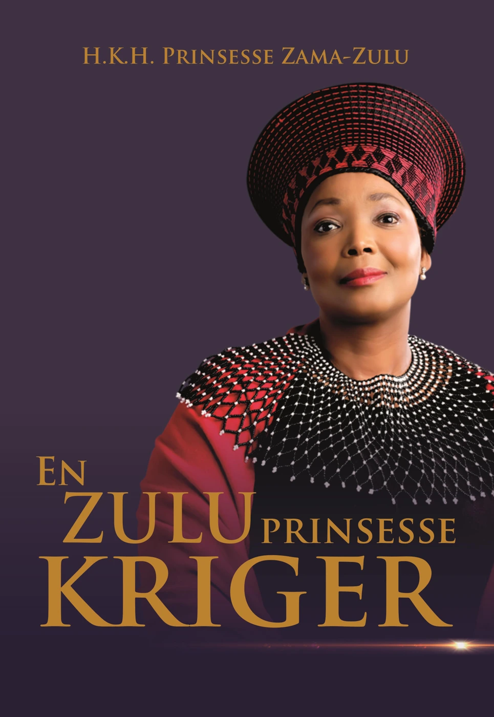 Original cover of En Zulu Prinsesse Kriger, the Danish edition of Zama-Zulu’s memoir