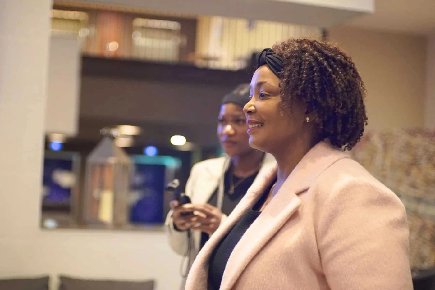 Princess Zama-Zulu speaking at a gathering